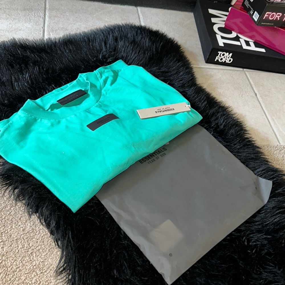 Two Fear of God Essentials Shirts BRAND NEW never worn tags still